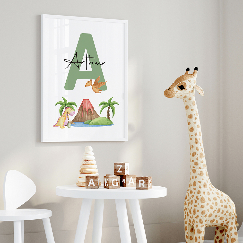 3pcs Personalized Custom Name  - Interior Design Living Room 评论和价格