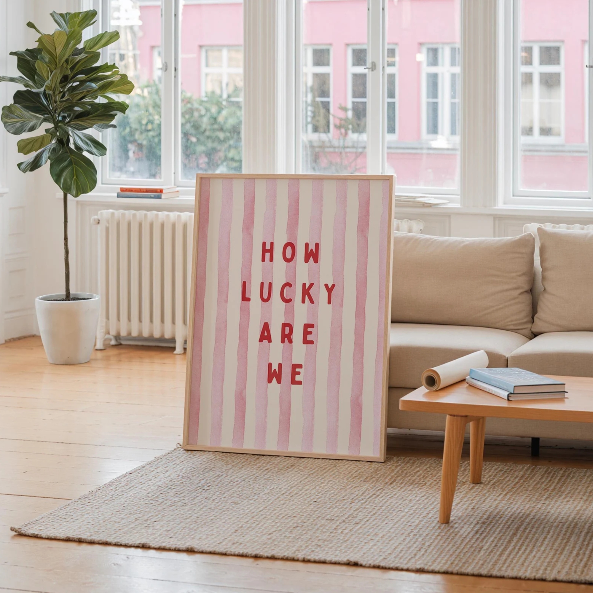 How Lucky Are We Coastal Cowgi - Interior Design Living Room 评论和价格