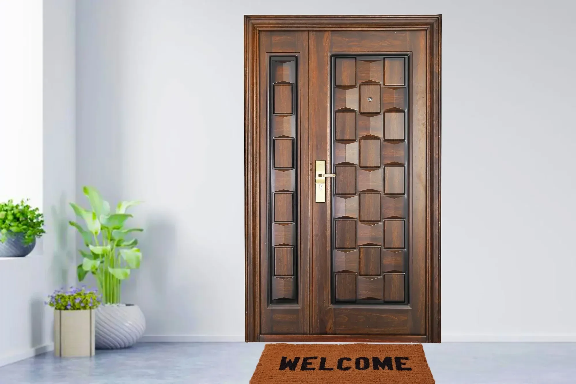 -Modern Design Security Entran - Interior Design Organic Modern 评论和价格