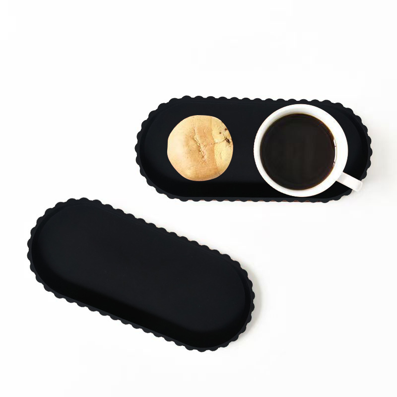 Luxury Scalloped Edge Decorati - Travertine Tray Oval 评论和价格