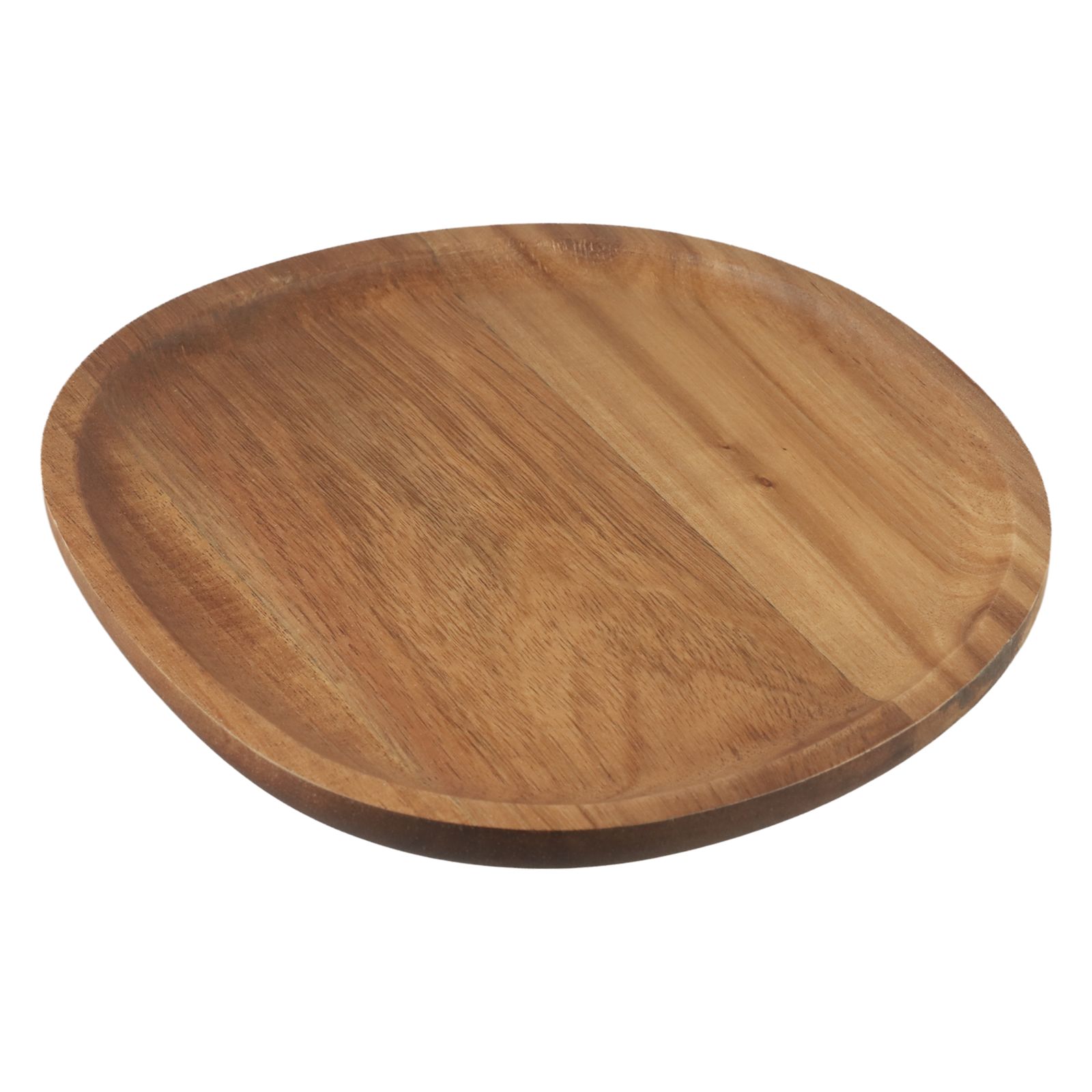 Wood Dinner Plates Irregular O - Travertine Tray Oval 评论和价格