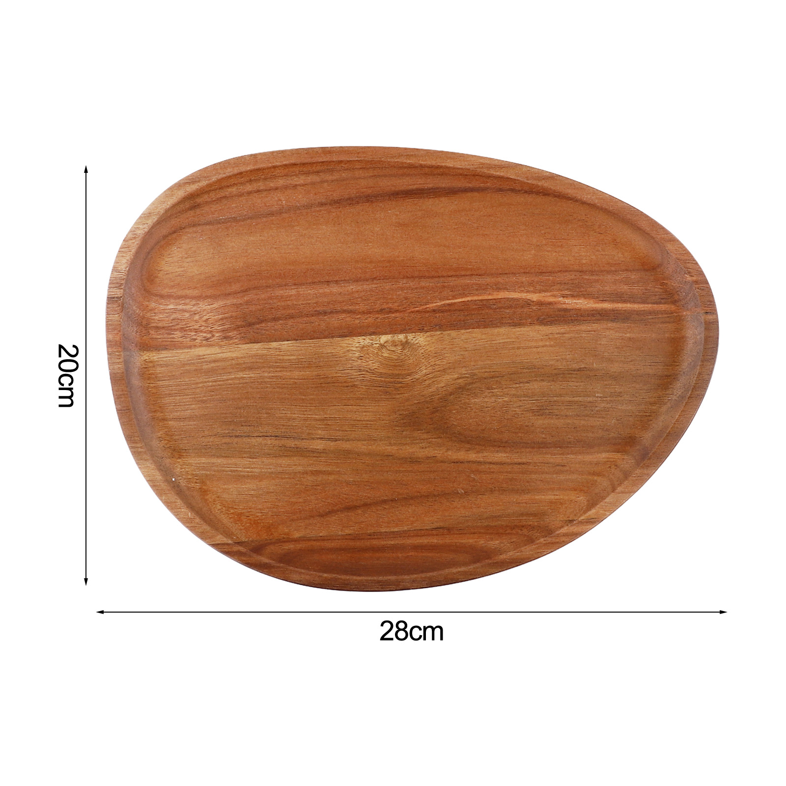 Wood Dinner Plates Irregular O - Travertine Tray Oval 评论和价格