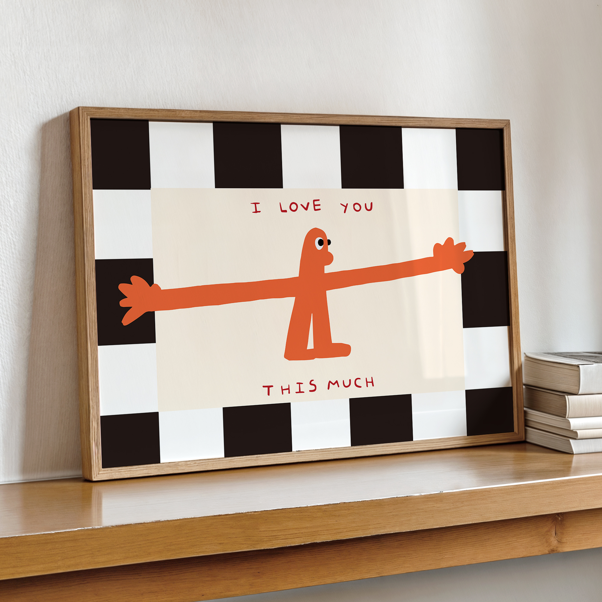 I Love You This Much Quote Wal - Interior Design Living Room 评论和价格