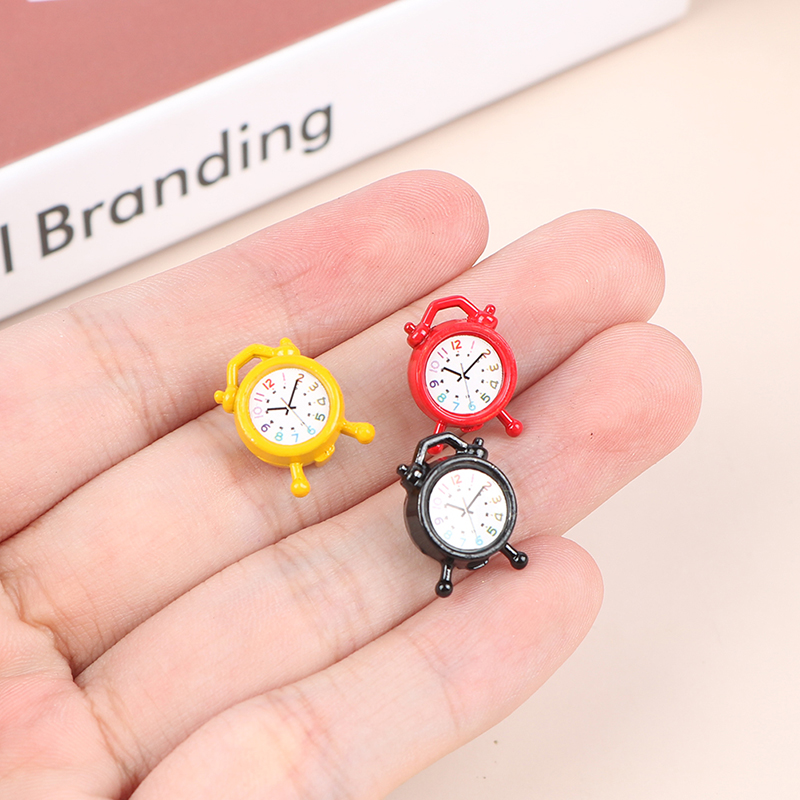 1PC 1:12 Scale Alarm Clock Dol - Interior Design Living Room 评论和价格