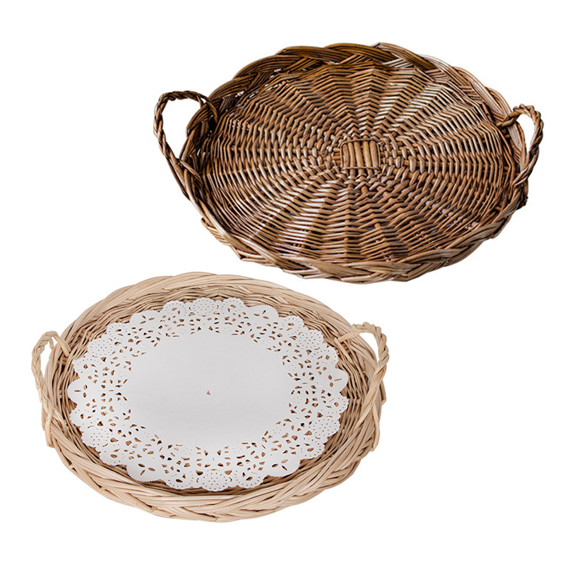 Vietnamese Wicker Basket Ratta - Rattan Tray Handle 评论和价格