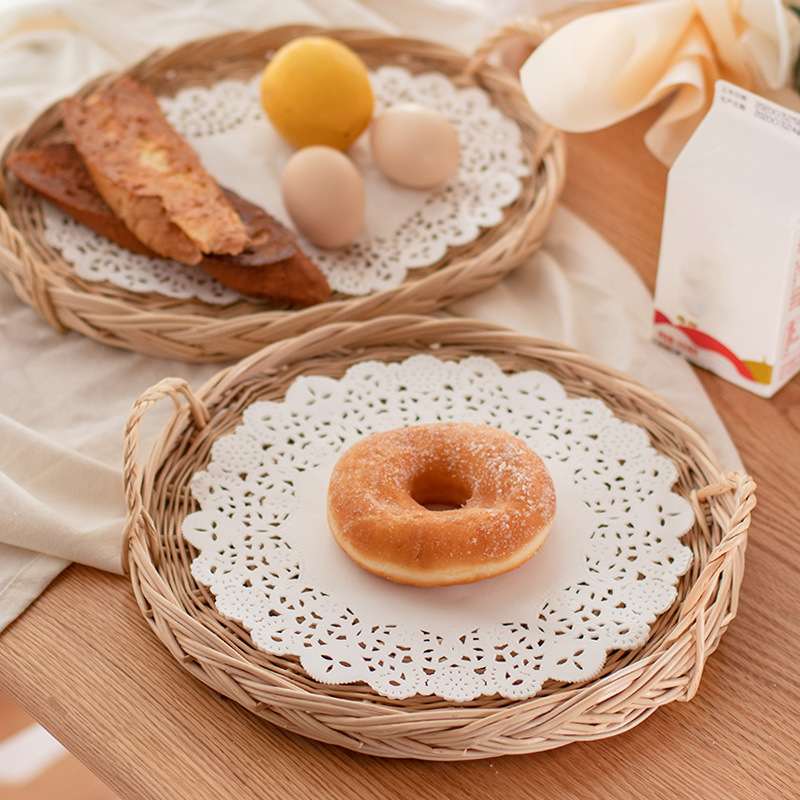 Vietnamese Wicker Basket Ratta - Rattan Tray Handle 评论和价格