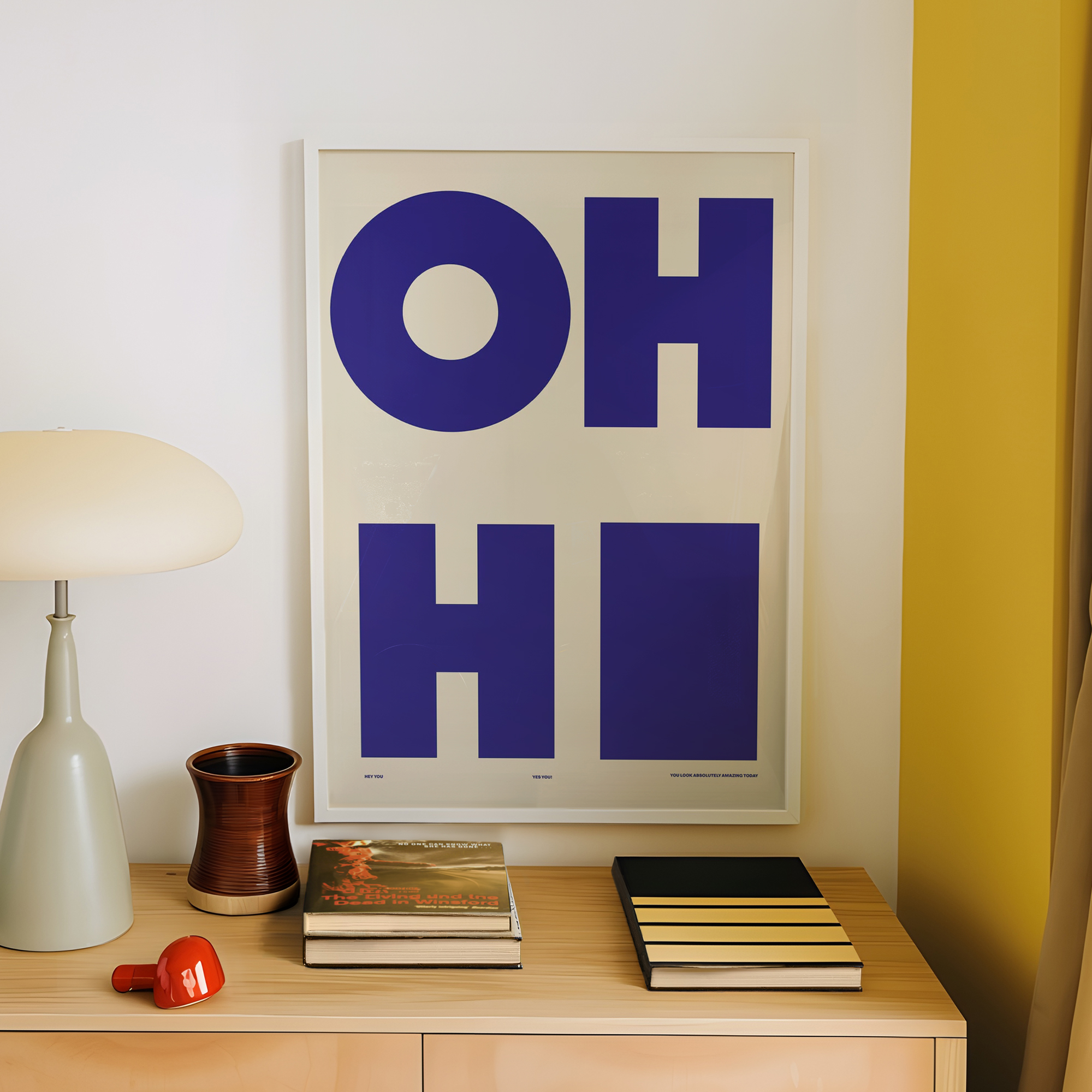 Modern,Minimalist OH HI Blue W - Interior Design Living Room 评论和价格