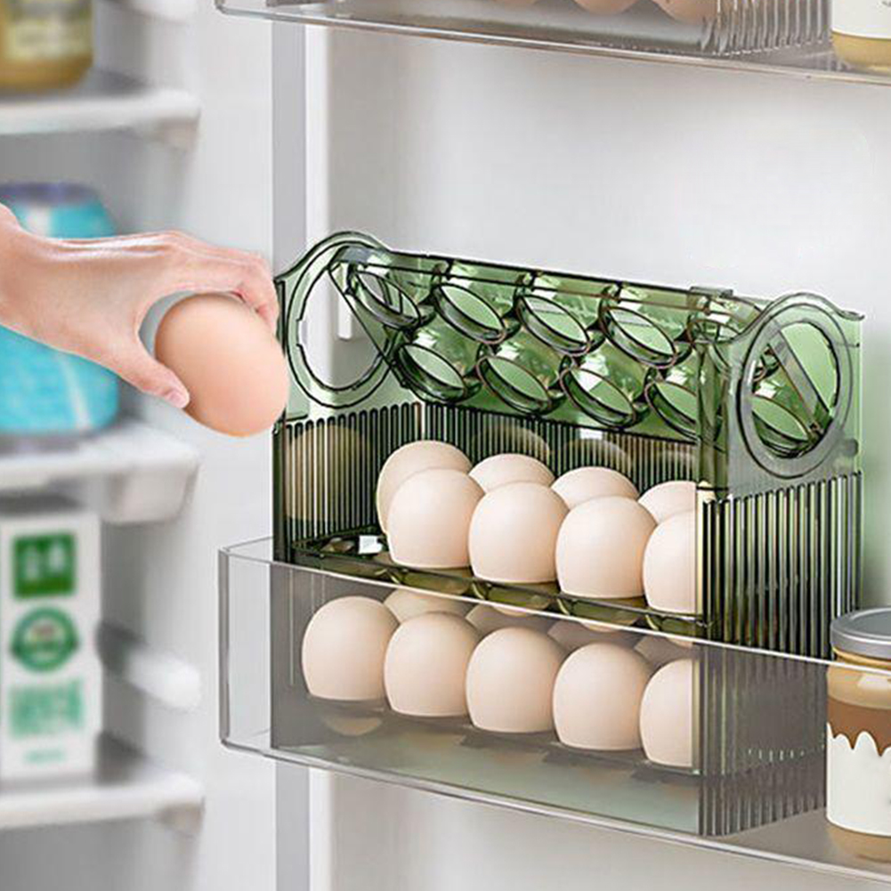 30 Grids Egg Storage Box Chick - Rattan Tray Handle 评论和价格