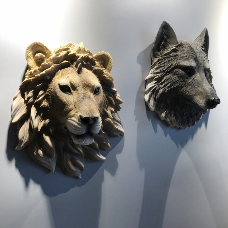 Animal Head Wall Decoration St - Interior Design Scandinavian 评论和价格