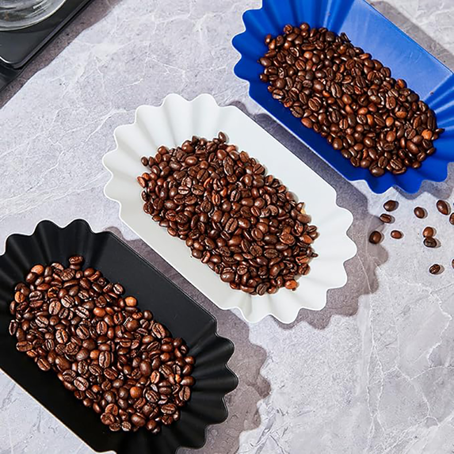 Coffee Beans Sample Tray Coffe - Travertine Tray Oval 评论和价格