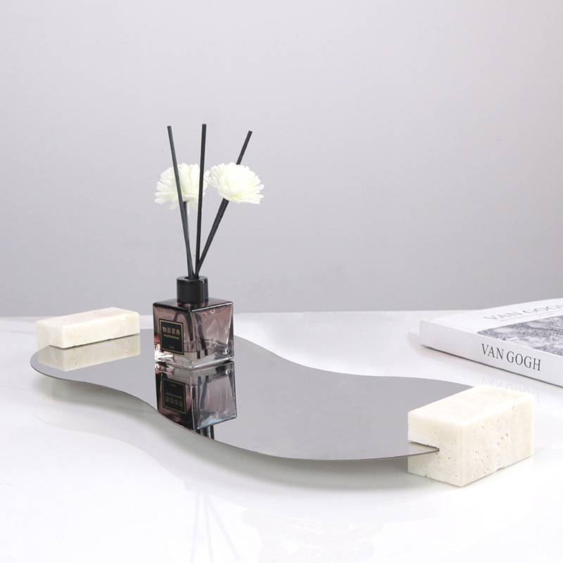 Oval tray simple modern traver - Travertine Tray Oval 评论和价格