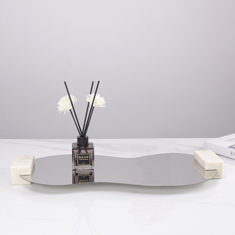 Oval tray simple modern traver - Travertine Tray Oval 评论和价格
