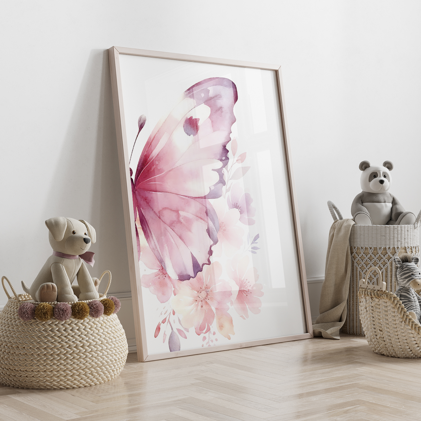3pcs Cartoon Children Pink Lov - Interior Design Living Room 评论和价格